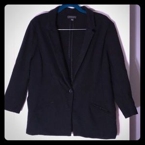 Black stretchy blazer